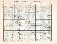 Adair County, Morrow, Polk, Clay, Liberty, Youngston, Salt River, Walnut, Pettis, Wilson, Missouri State Atlas 1940c